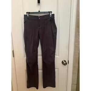 Kuhl Women's Lightweight Gray Hiking Pants 6R Outdoors Cabincore Camping Nature